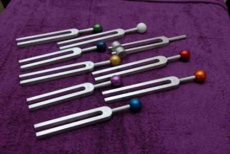 Set of Chakra Tunning forks